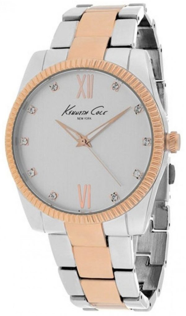 Kenneth Cole Kcw4035 Kello Valkoinen / Punakultasävyinen