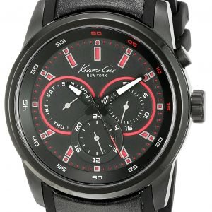 Kenneth Cole Multifunction 10022536 Kello Musta / Kumi