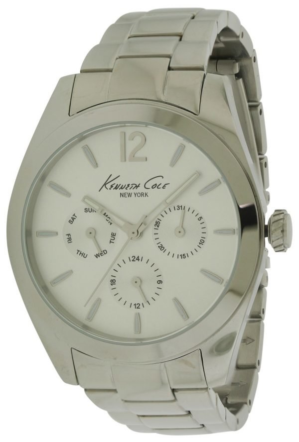 Kenneth Cole Multifunction 10027823 Kello Hopea / Teräs