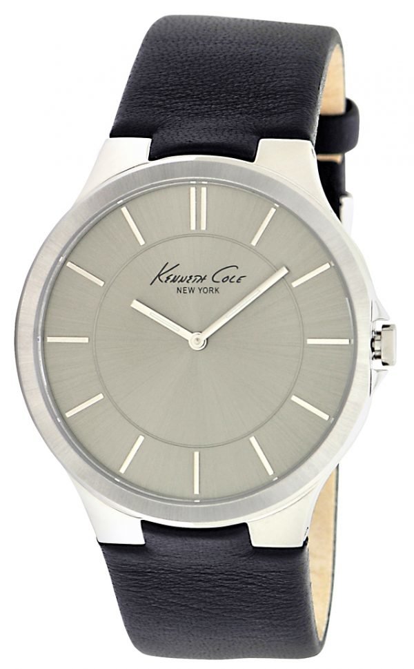 Kenneth Cole Slim Kc1847 Kello Hopea / Nahka