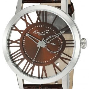 Kenneth Cole Transparency 10020811 Kello Ruskea / Nahka