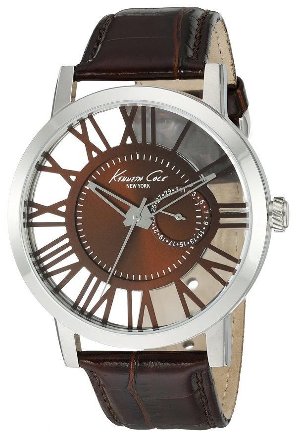 Kenneth Cole Transparency 10020811 Kello Ruskea / Nahka