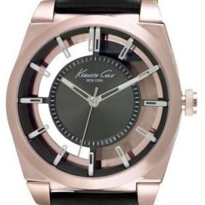 Kenneth Cole Transparency 10027840 Kello Harmaa / Nahka