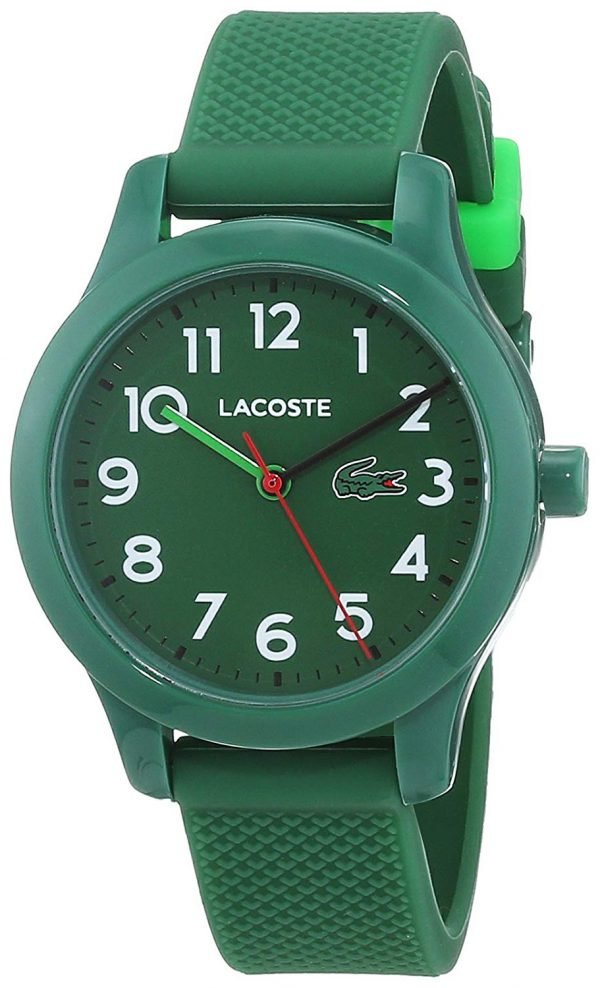 Lacoste 12.12 2030001 Kello Vihreä / Kumi