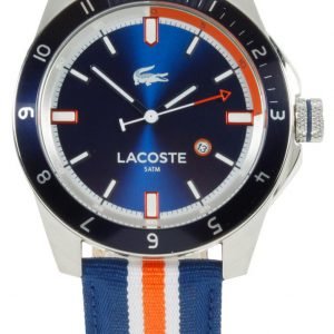 Lacoste Durban 2010700 Kello Sininen / Tekstiili