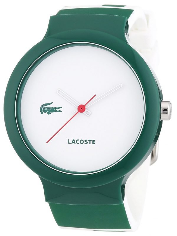 Lacoste Goa 2020045 Kello Valkoinen / Kumi