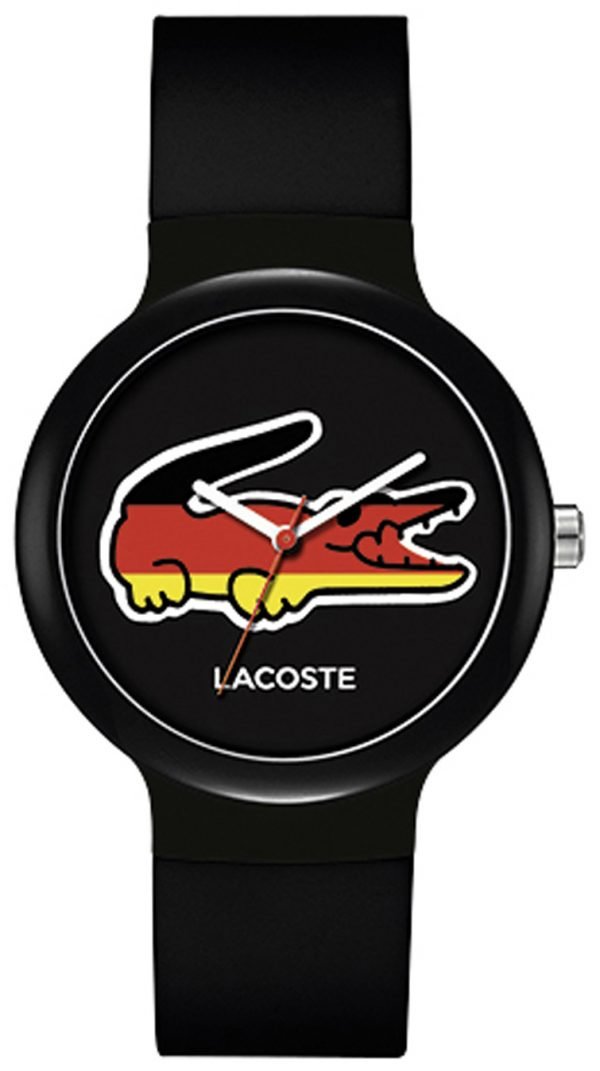 Lacoste Goa 2020070 Kello Musta / Kumi