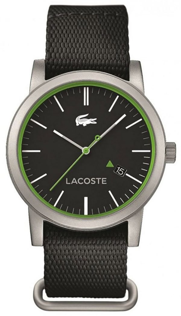 Lacoste Metro 2010836 Kello Musta / Tekstiili