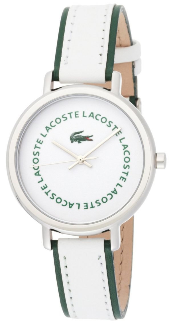 Lacoste Nice 2000580 Kello Valkoinen / Nahka