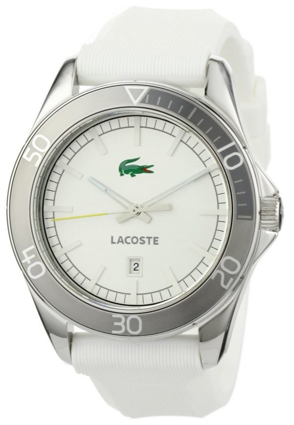 Lacoste Sport 2010507 Kello Valkoinen / Kumi