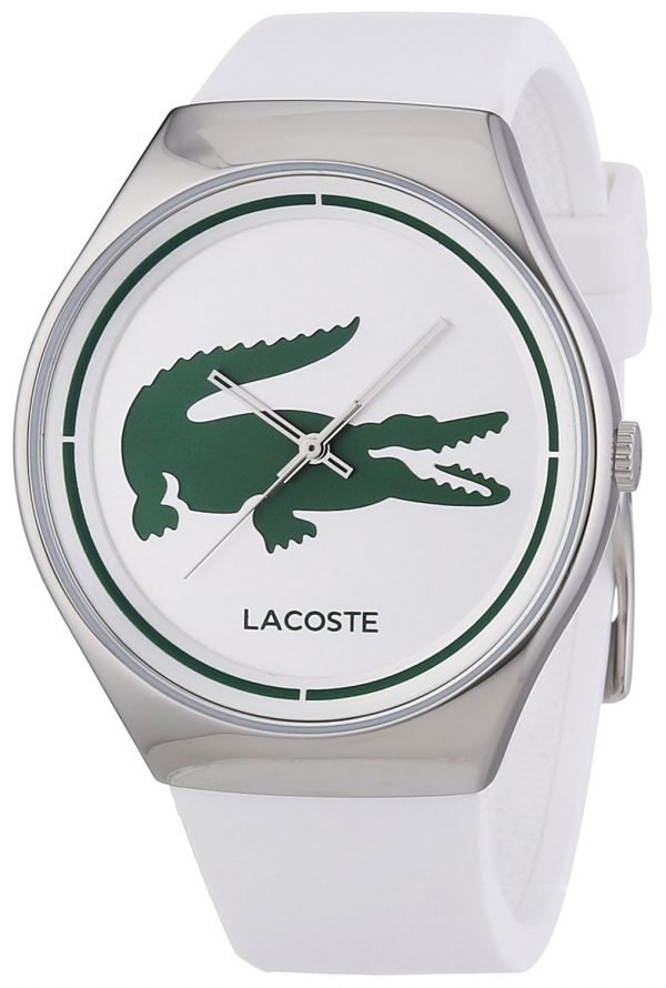 Lacoste Valencia 2000847 Kello Valkoinen / Kumi