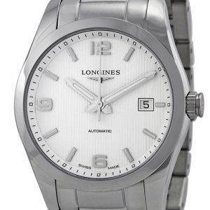 Longines Conquest L2.785.4.76.6 Kello Musta / Teräs