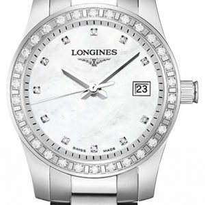 Longines Conquest L3.300.0.87.6 Kello Valkoinen / Teräs