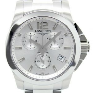 Longines Conquest L3.660.4.76.6 Kello Hopea / Teräs