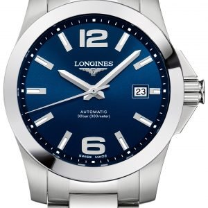 Longines Conquest L3.676.4.99.6 Kello Sininen / Teräs