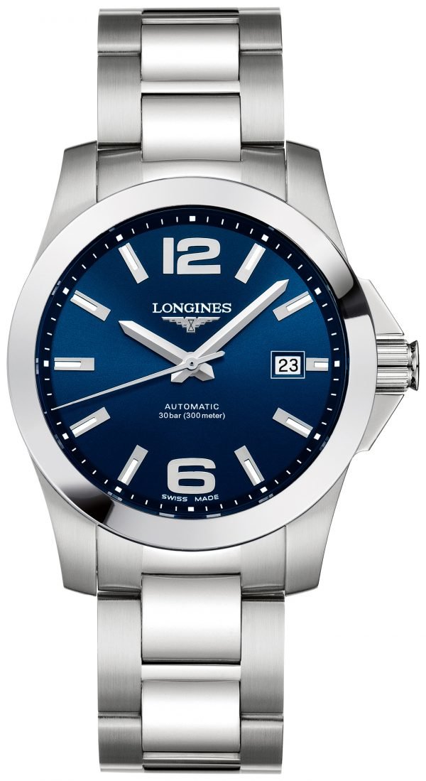 Longines Conquest L3.676.4.99.6 Kello Sininen / Teräs