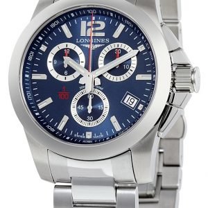 Longines Conquest L3.700.4.96.6 Kello Sininen / Teräs