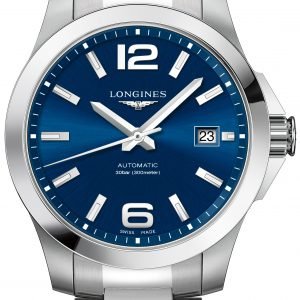 Longines Conquest L3.776.4.99.6 Kello Sininen / Teräs