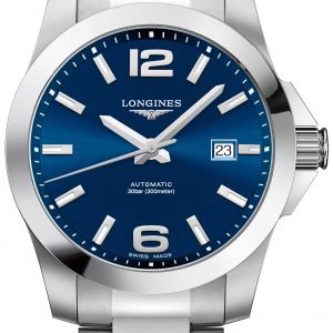 Longines Conquest L3.777.4.99.6 Kello Sininen / Teräs