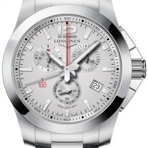 Longines Conquest L3.800.4.76.6 Kello Hopea / Teräs