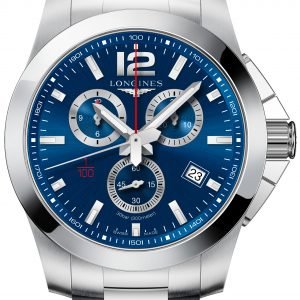 Longines Conquest L3.800.4.96.6 Kello Sininen / Teräs