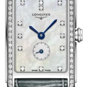 Longines Dolcevita L5.255.0.87.3 Kello Valkoinen / Nahka