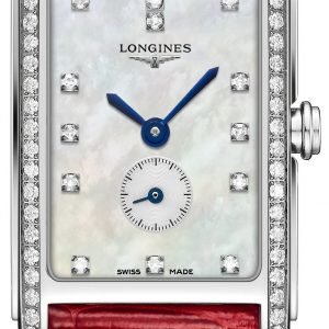 Longines Dolcevita L5.255.0.87.5 Kello Valkoinen / Nahka