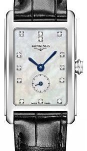 Longines Dolcevita L5.255.4.87.0 Kello Valkoinen / Nahka