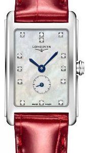 Longines Dolcevita L5.255.4.87.5 Kello Valkoinen / Nahka