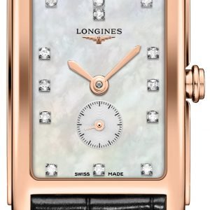 Longines Dolcevita L5.255.8.87.0 Kello Valkoinen / Nahka