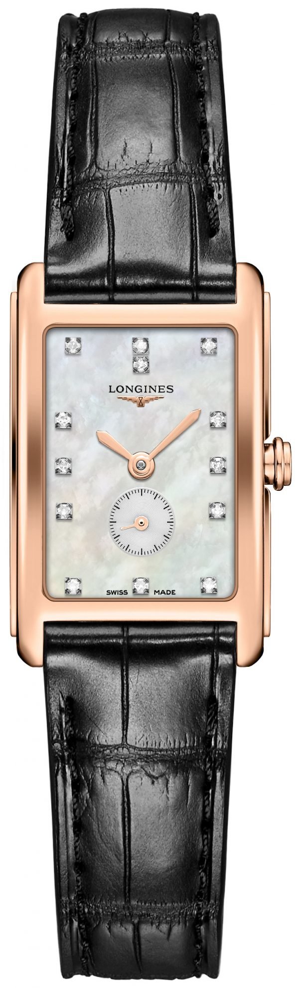 Longines Dolcevita L5.255.8.87.0 Kello Valkoinen / Nahka