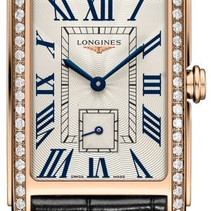 Longines Dolcevita L5.255.9.71.0 Kello Hopea / Nahka