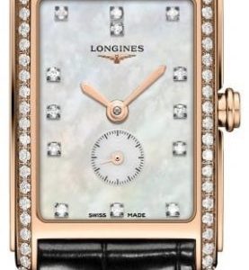 Longines Dolcevita L5.255.9.87.0 Kello Valkoinen / Nahka