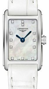 Longines Dolcevita L5.258.4.87.2 Kello Valkoinen / Nahka