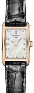 Longines Dolcevita L5.258.8.87.0 Kello Valkoinen / Nahka