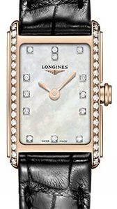 Longines Dolcevita L5.258.9.87.0 Kello Valkoinen / Nahka