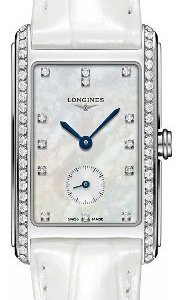 Longines Dolcevita L5.512.0.87.2 Kello Valkoinen / Nahka