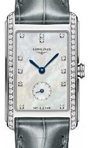 Longines Dolcevita L5.512.0.87.3 Kello Valkoinen / Nahka