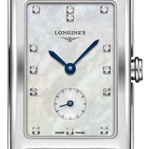 Longines Dolcevita L5.512.4.87.2 Kello Valkoinen / Nahka