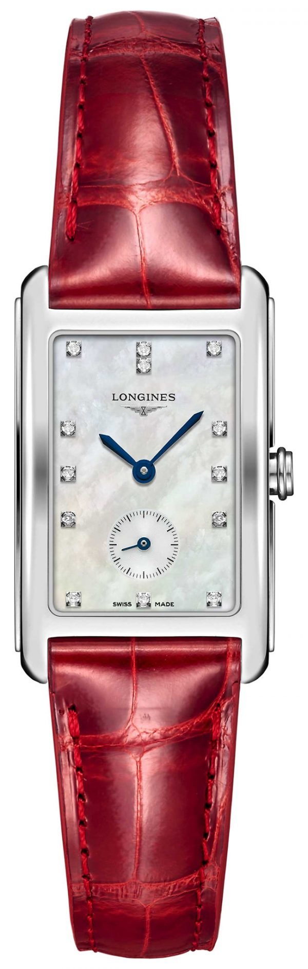 Longines Dolcevita L5.512.4.87.5 Kello Valkoinen / Nahka