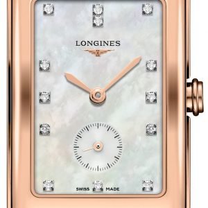 Longines Dolcevita L5.512.8.87.0 Kello Valkoinen / Nahka