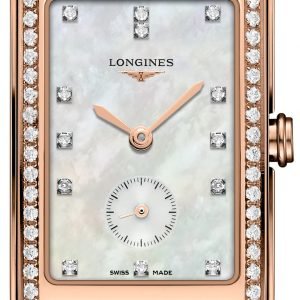 Longines Dolcevita L5.512.9.87.0 Kello Valkoinen / Nahka