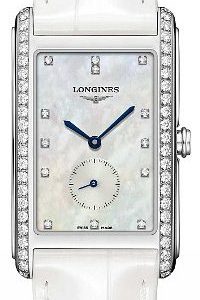 Longines Dolcevita L5.755.0.87.2 Kello Valkoinen / Nahka