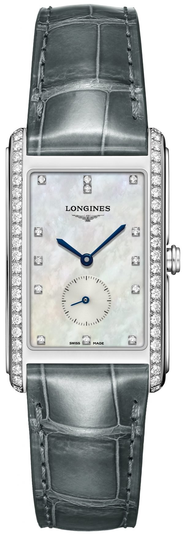 Longines Dolcevita L5.755.0.87.3 Kello Valkoinen / Nahka