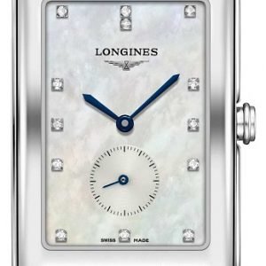 Longines Dolcevita L5.755.4.87.6 Kello Valkoinen / Teräs