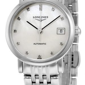 Longines Elegant L4.309.4.87.6 Kello Valkoinen / Teräs