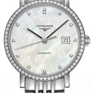 Longines Elegant L4.310.0.87.6 Kello Valkoinen / Teräs