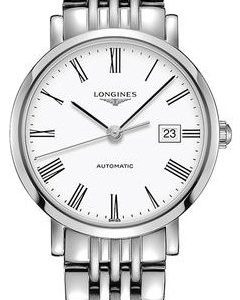 Longines Elegant L4.310.4.11.6 Kello Valkoinen / Teräs