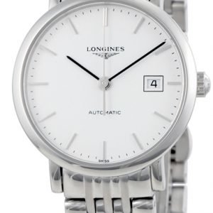 Longines Elegant L4.310.4.12.6 Kello Valkoinen / Teräs