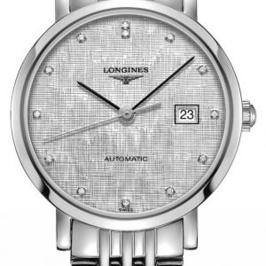 Longines Elegant L4.310.4.77.6 Kello Hopea / Teräs